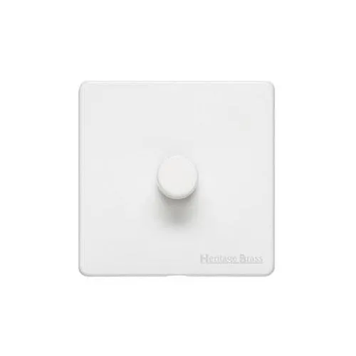 Vintage Range-Matt White-1 Gang Dimmer (400 watts)