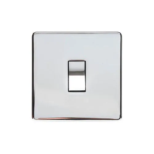 Studio Range-Polished Chrome-1 Gang Rocker Switch (10 Amp)
