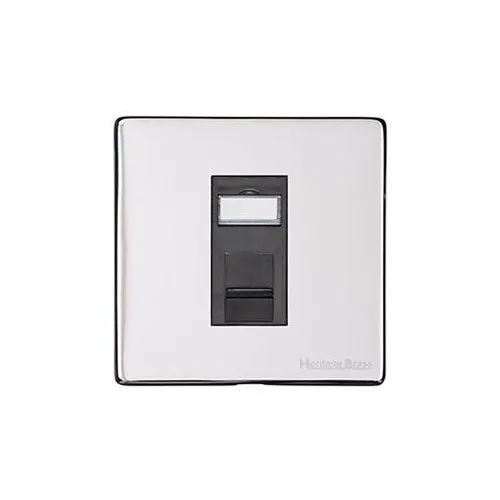 Studio Range-Polished Chrome-1 Gang RJ45