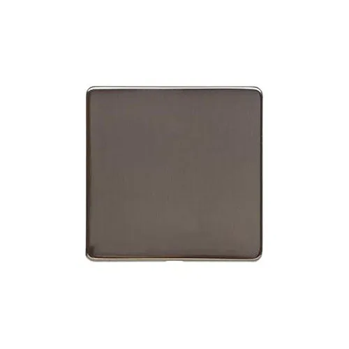 Studio Range-Polished Bronze -Single Blank Plate