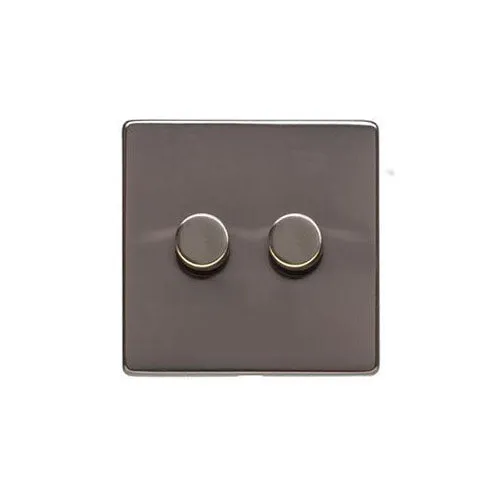 Studio Range-Polished Bronze -2 Gang Dimmer (250 watts)
