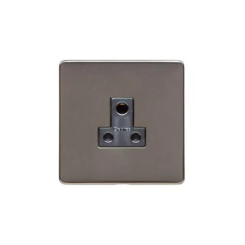 Studio Range-Polished Bronze -5 Amp 3 Round Pin Socket