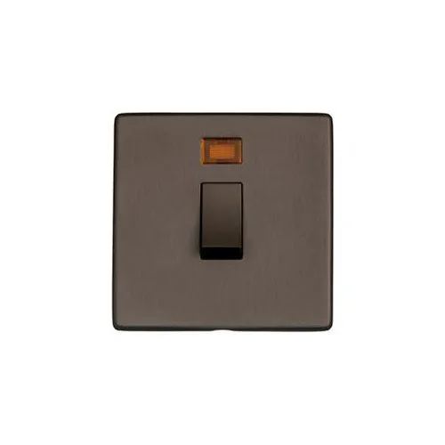 Studio Range-Matt Bronze-20A DP SWITCH with Neon