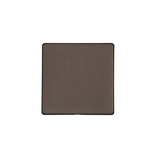 Studio Range-Matt Bronze-Single Blank Plate