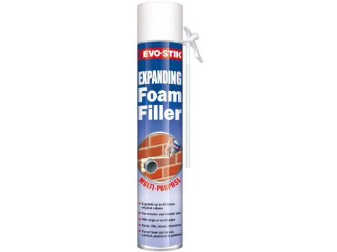 Evo-Stik Expanding Polyurethane Foam Filler Straw 750 ml