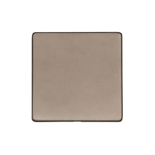 Studio Range-Aged Pewter-Single Blank Plate