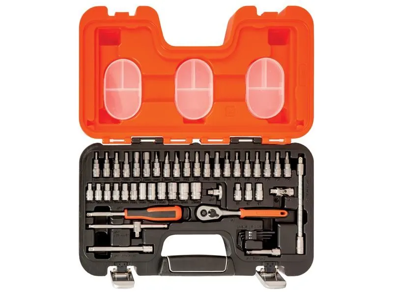 Bahco S460 1/4in Drive 46-Piece Socket Set