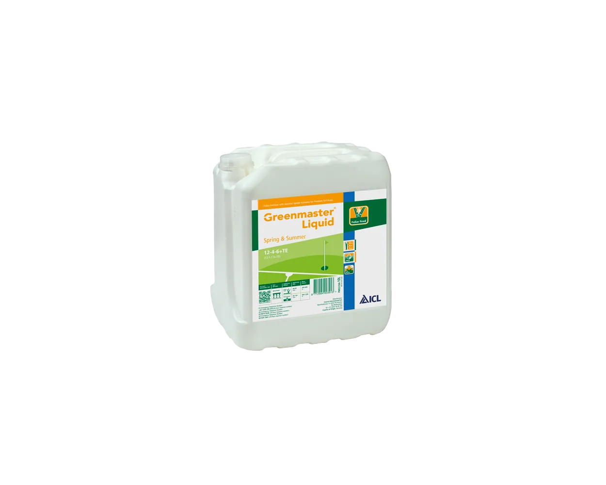 Greenmaster Liquid Spring/Summer Turf Fertiliser, 10 ltr bottle