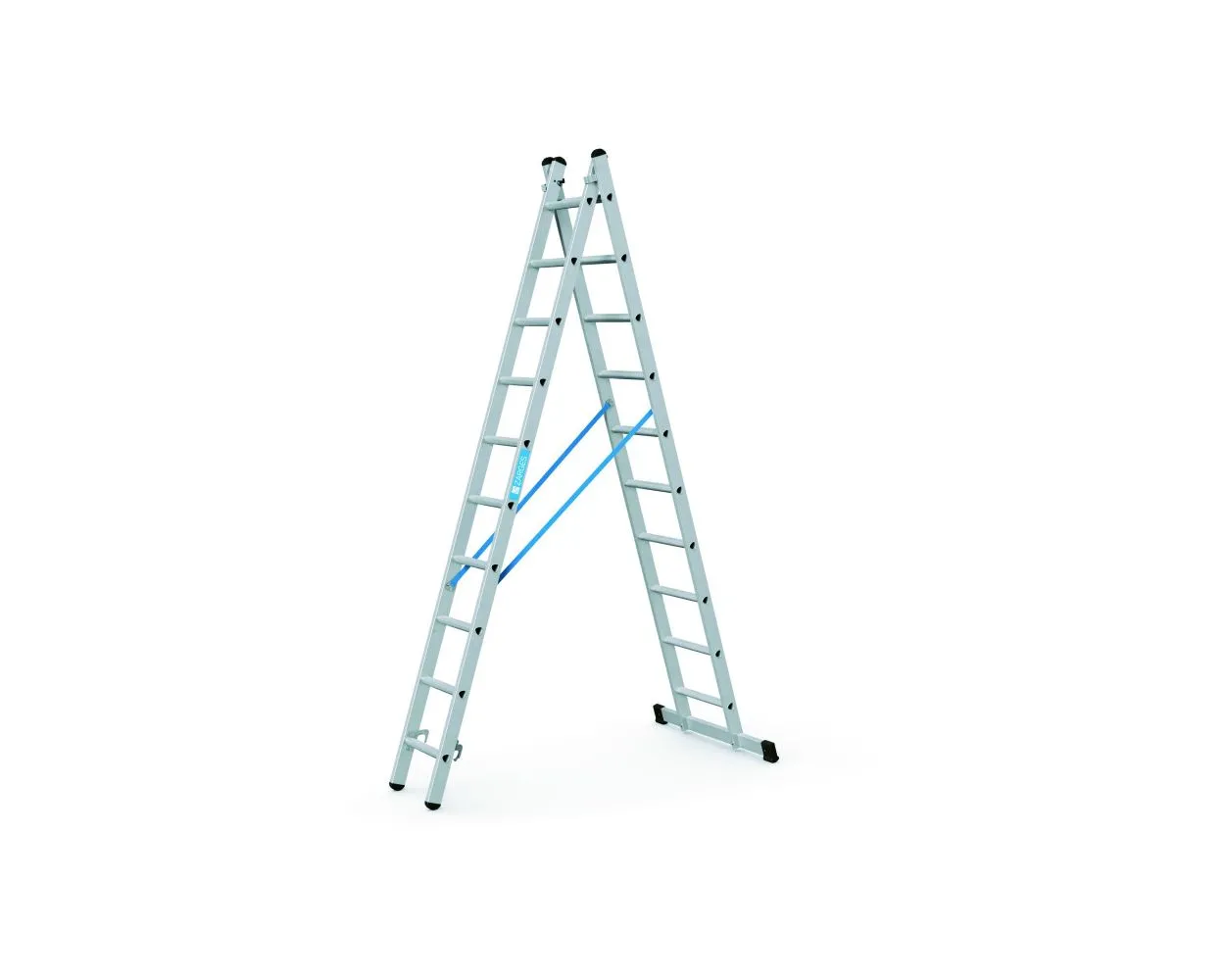 Zarges Combimaster DX Ladder, 2 x 10 rung