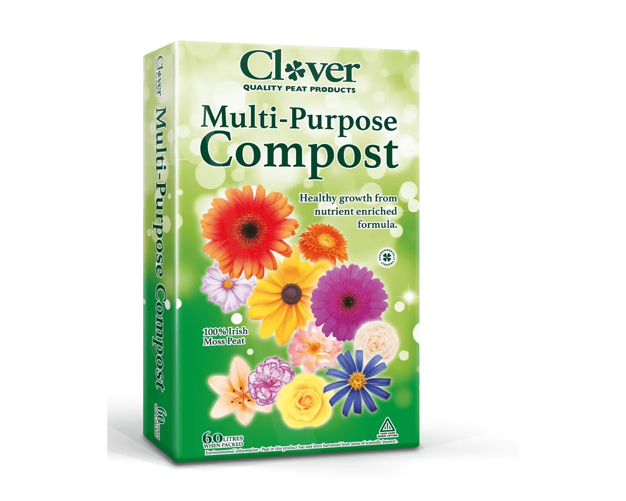 Clover Multi-Purpose Compost, 60 ltr