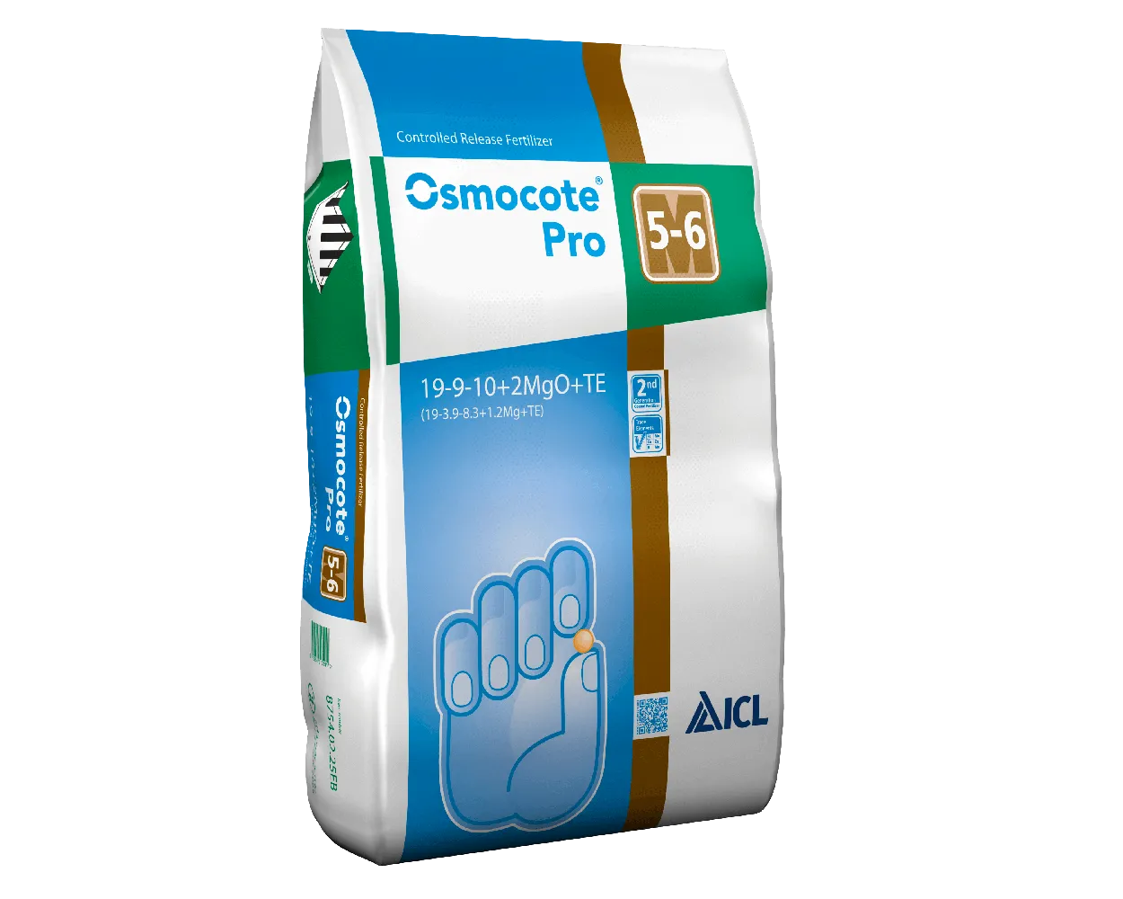 Osmocote Pro 5 - 6 month controlled release 25kg- 19.8.10.2.0 TE