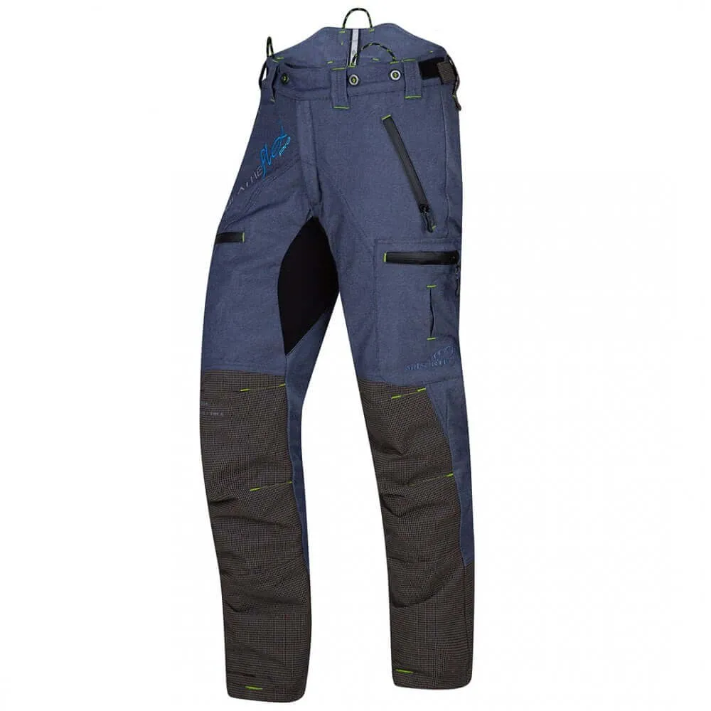 Arbortec Breatheflex Pro Chainsaw Trousers Denim Blue Type C