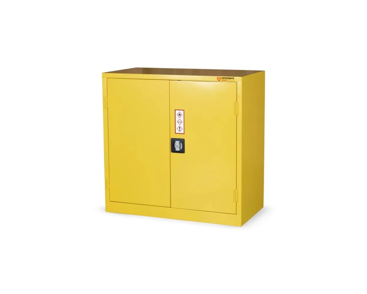 Hazardous Cabinet 3, yellow