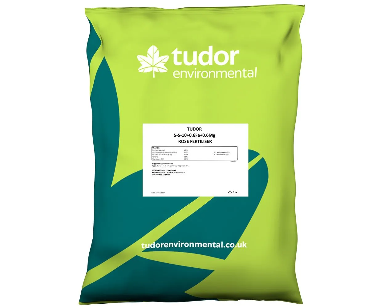Tudor Rose Fertiliser, 25kg