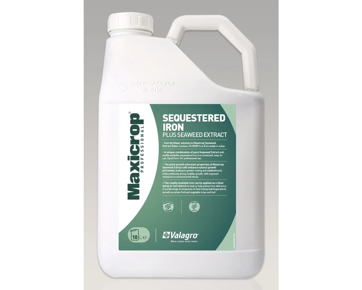 Maxicrop Plus Sequestered Iron - liquid feed, 10 ltr