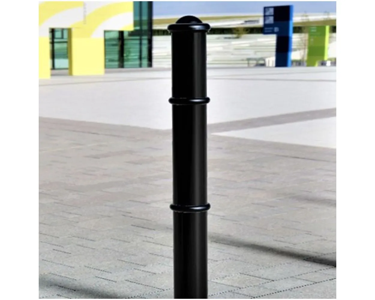 Fixed Ornamental Bollard GFC 1500, Black