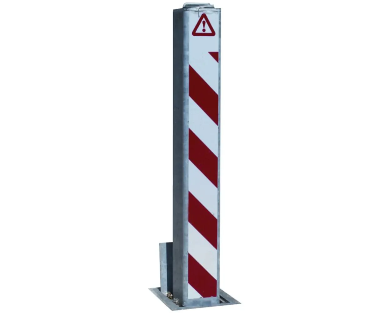 Retractable Telescopic Bollard, 670mm High