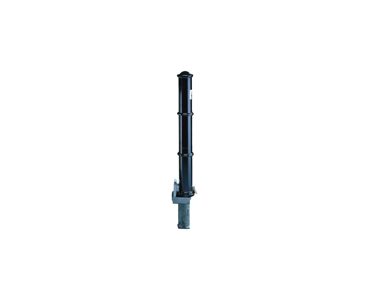 Removable Ornamental Bollard GFC 1500, Black