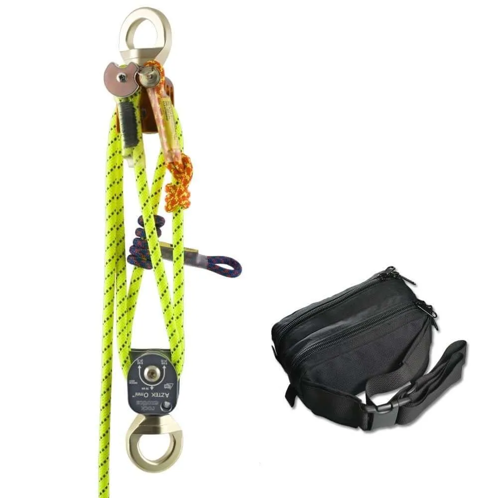 ROCK EXOTICA Aztek Pulley Set Rope & Bag | FREE Delivery