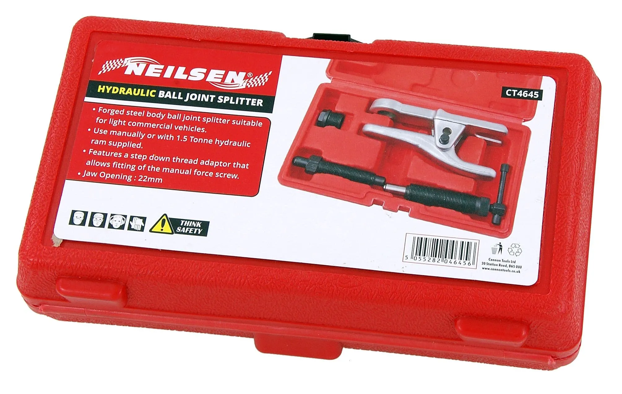 Ball Joint Splitter Separator Hydraulic And Manual Ram Up To 22mm Opening