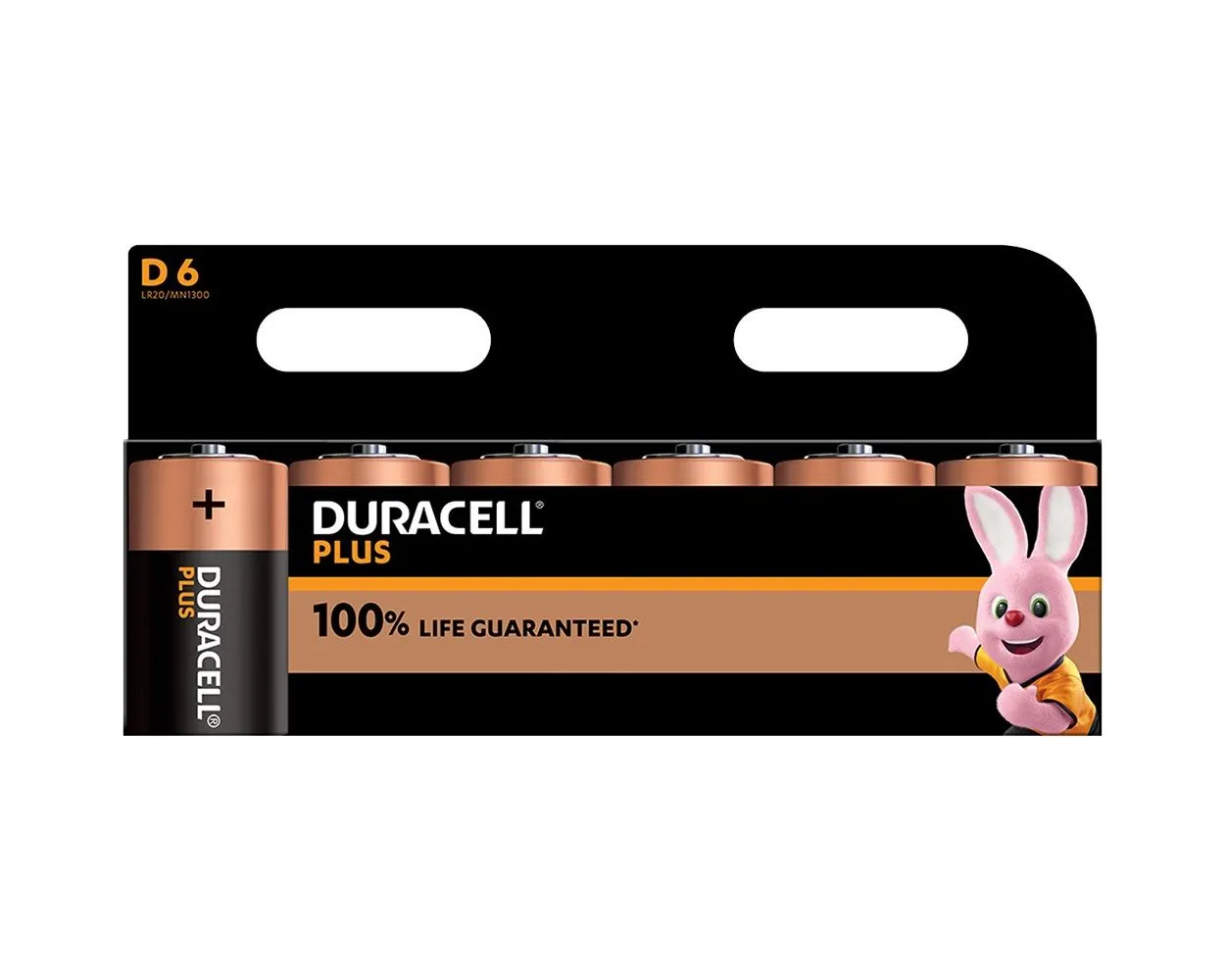 Duracell batteries D- cell pack of 6