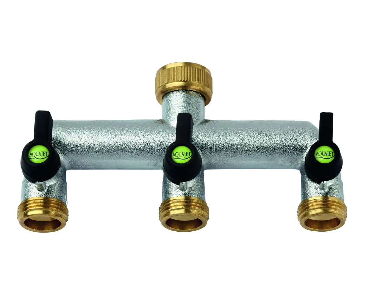 3-Way Tap Brass Threaded Connector