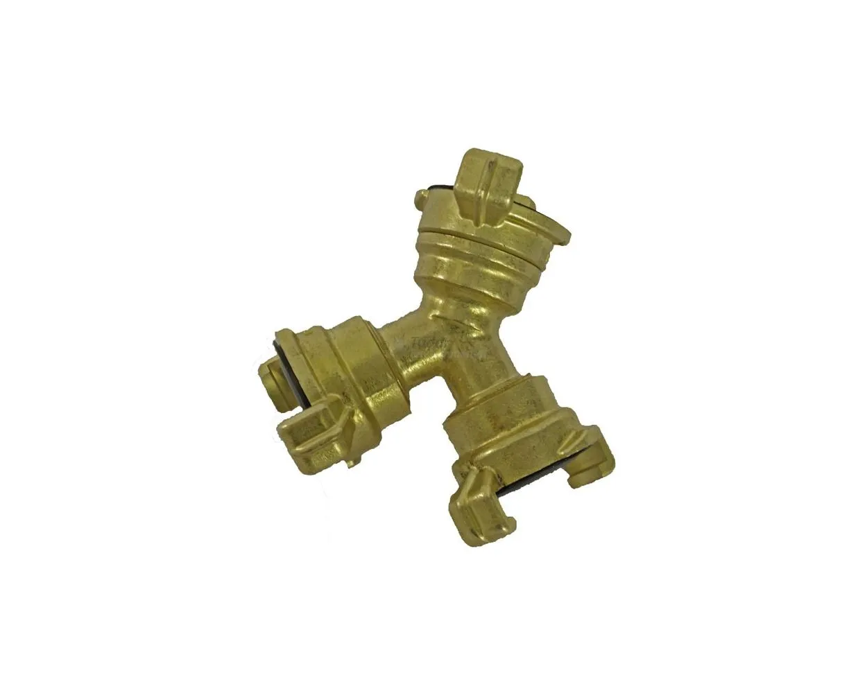 Y-Piece Brass Snap Coupling