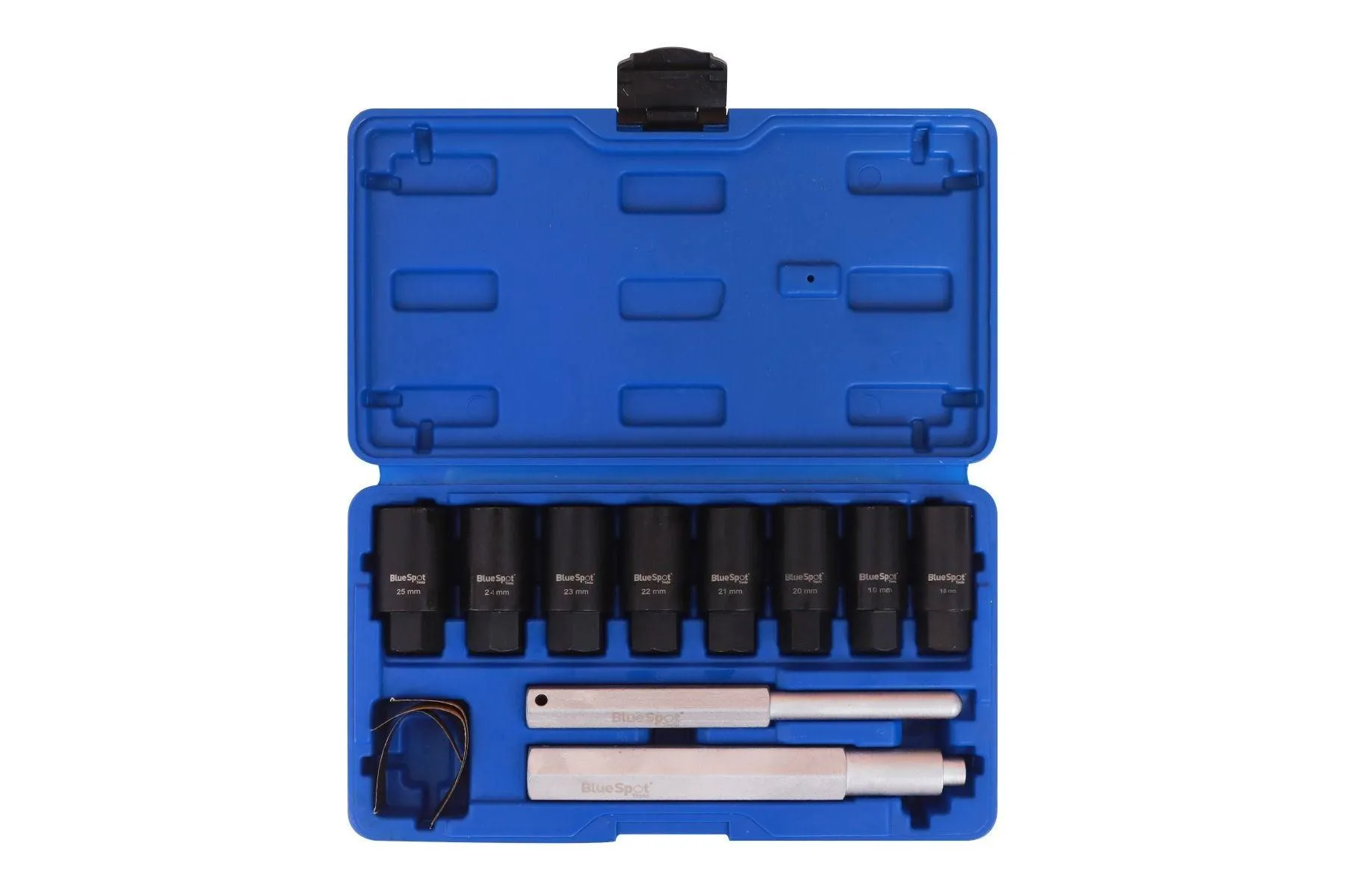 BLUE SPOT TOOLS 10 PCE LOCKING WHEEL NUT (18-25MM)