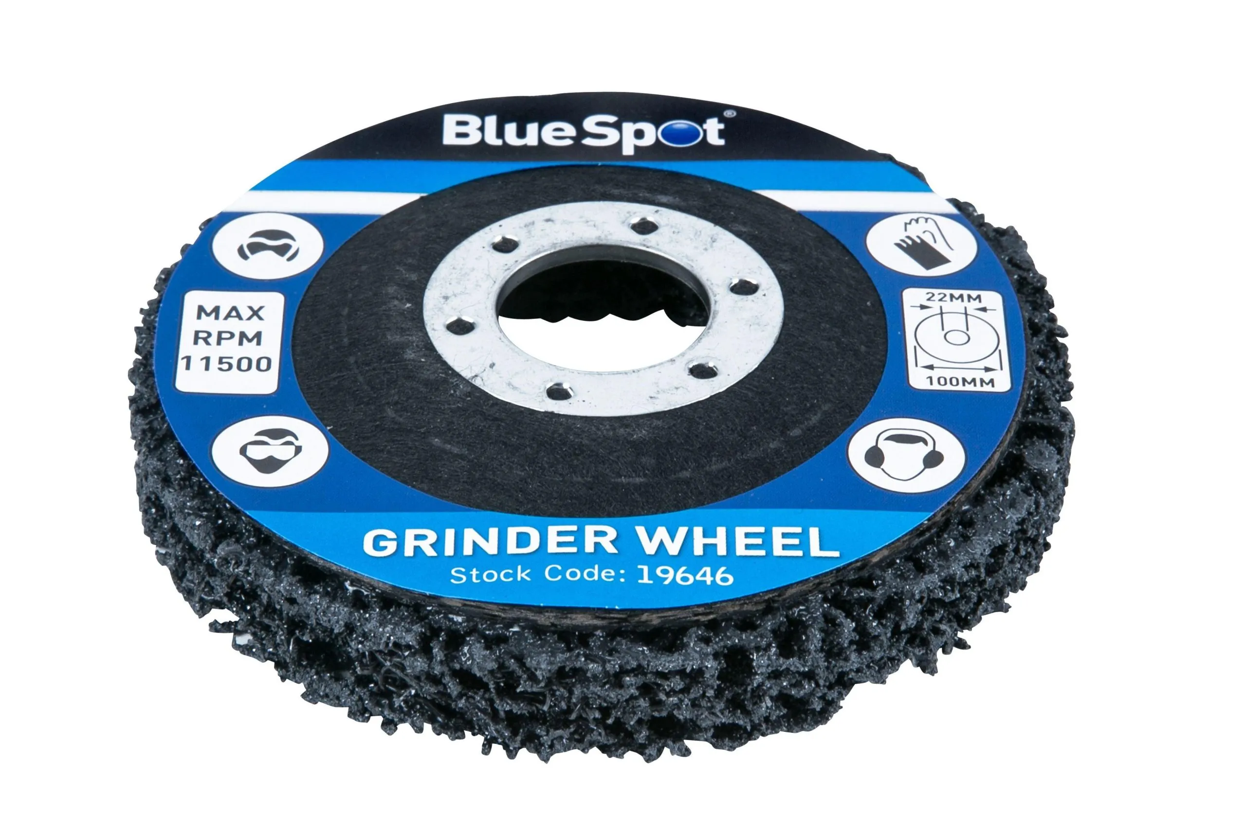 BLUE SPOT TOOLS 100MM (4") RUST REMOVER GRINDING WHEEL