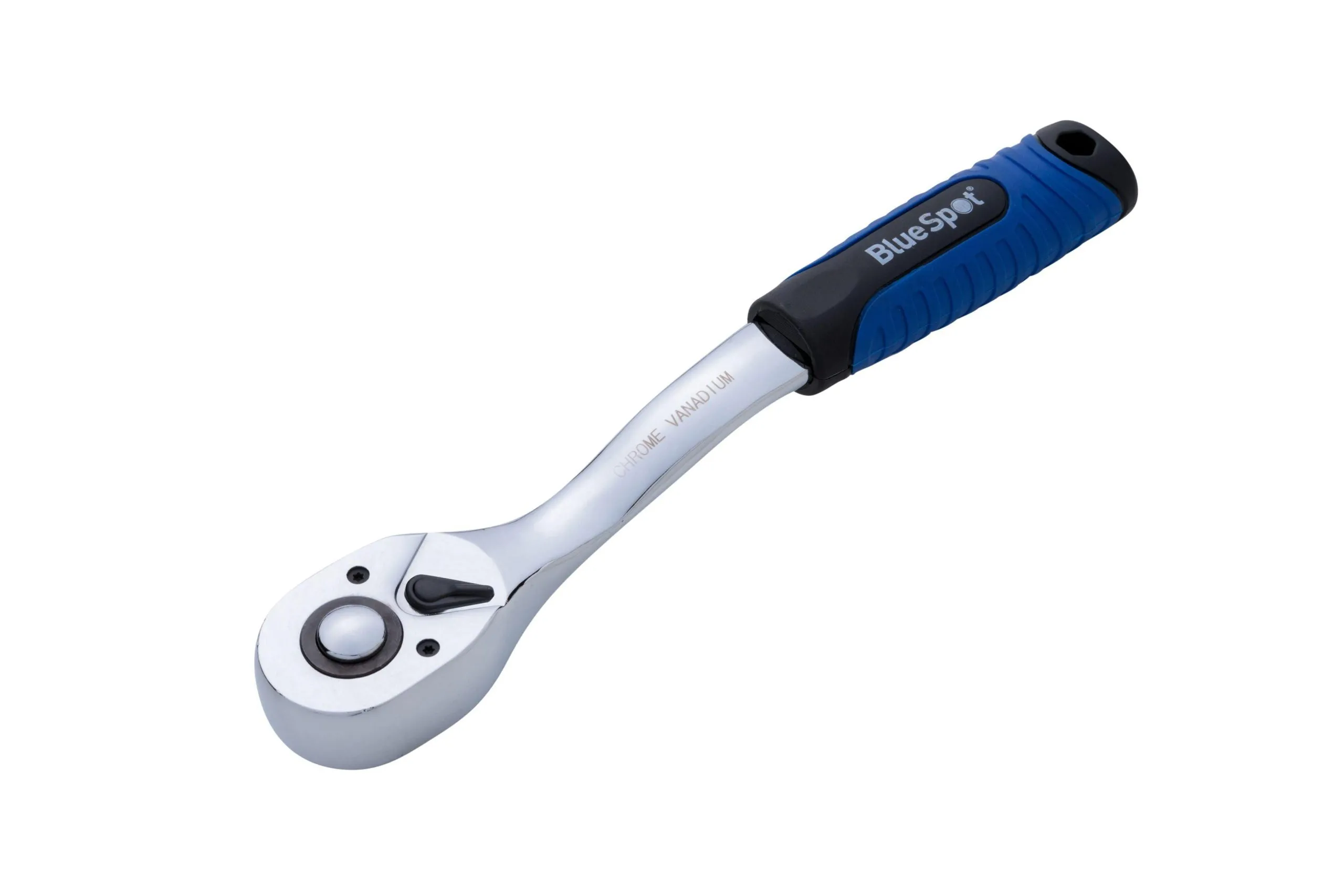 BLUE SPOT TOOLS 1/2" SOFT GRIP RATCHET (72 TEETH)