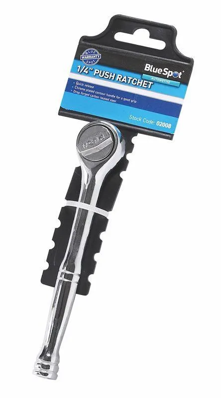 BLUE SPOT TOOLS 1/4" REVERSIBLE RATCHET