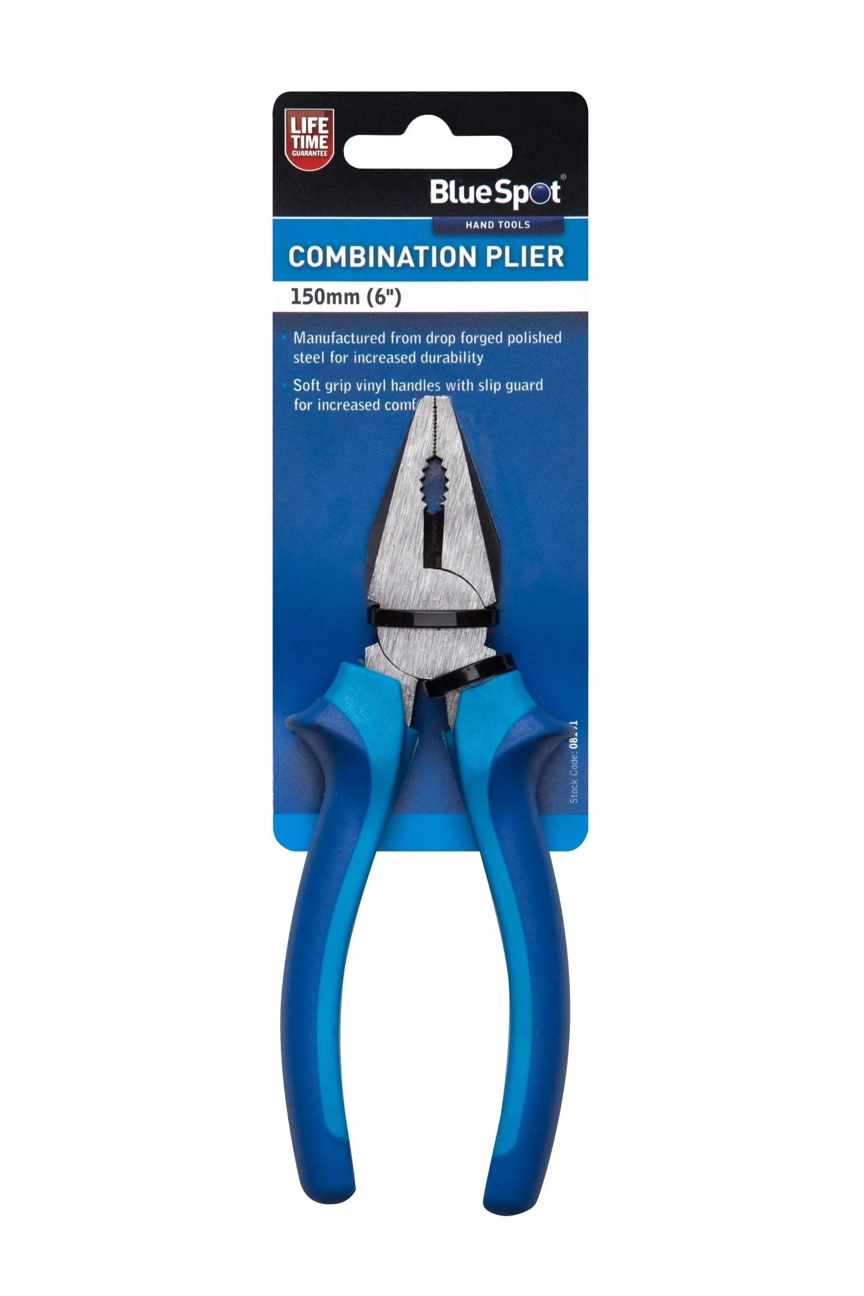 BLUE SPOT TOOLS 150MM (6") COMBINATION PLIER