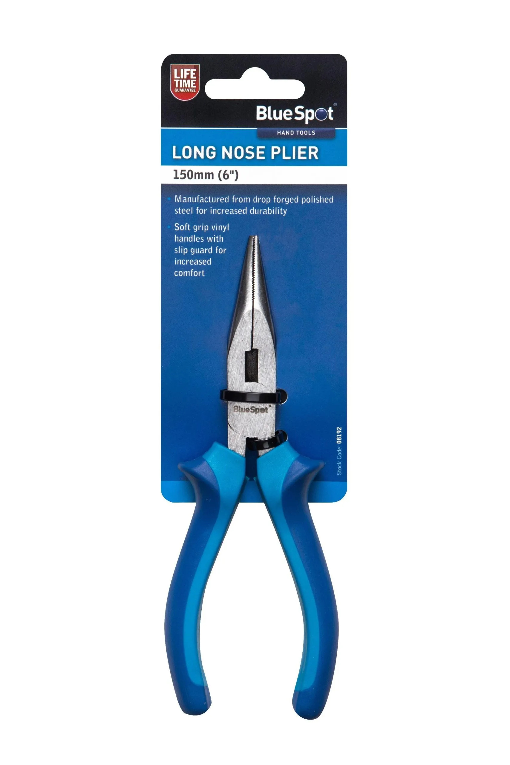 BLUE SPOT TOOLS 150MM (6") LONG NOSE PLIER