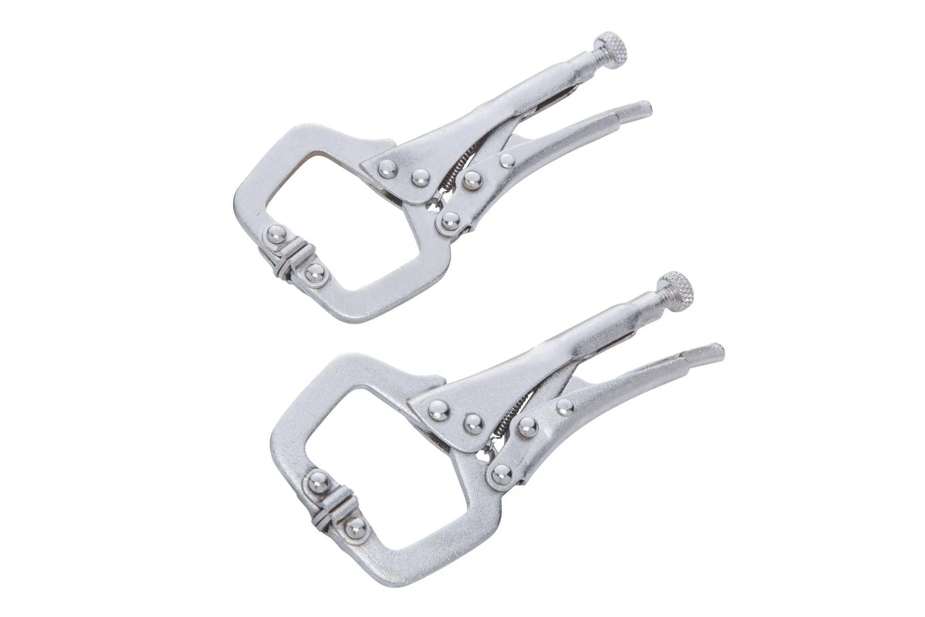 BLUE SPOT TOOLS 2 PCE 100MM (4") MINI LOCKING C CLAMP SET