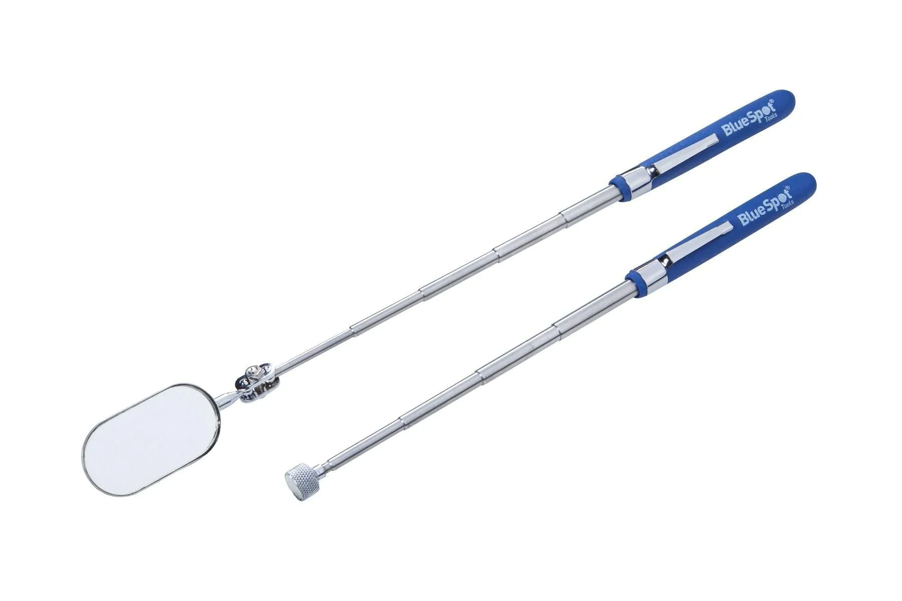 BLUE SPOT TOOLS 2 PCE INSPECTION MIRROR AND PICKUP TOOL