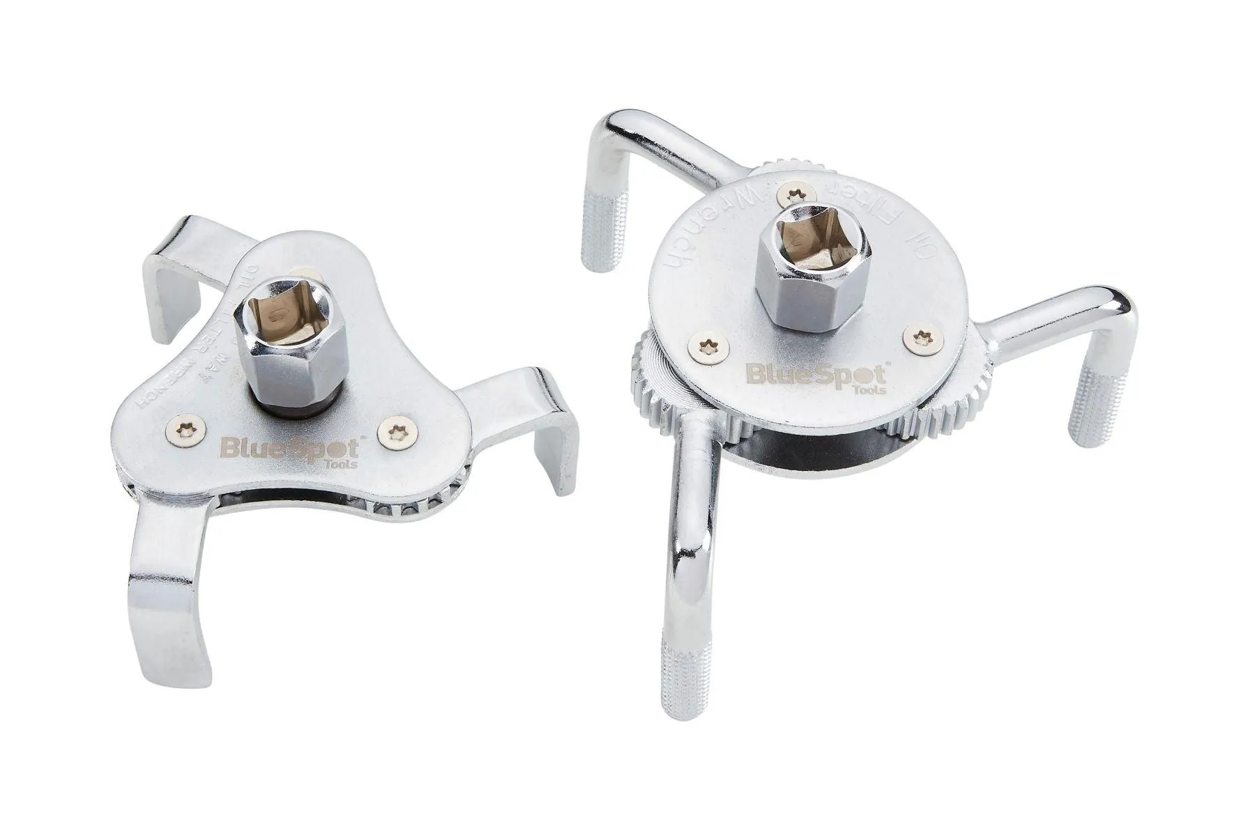 BLUE SPOT TOOLS 2 PCE SELF ADJUSTING OIL FILTER WRENCH (63-120MM)