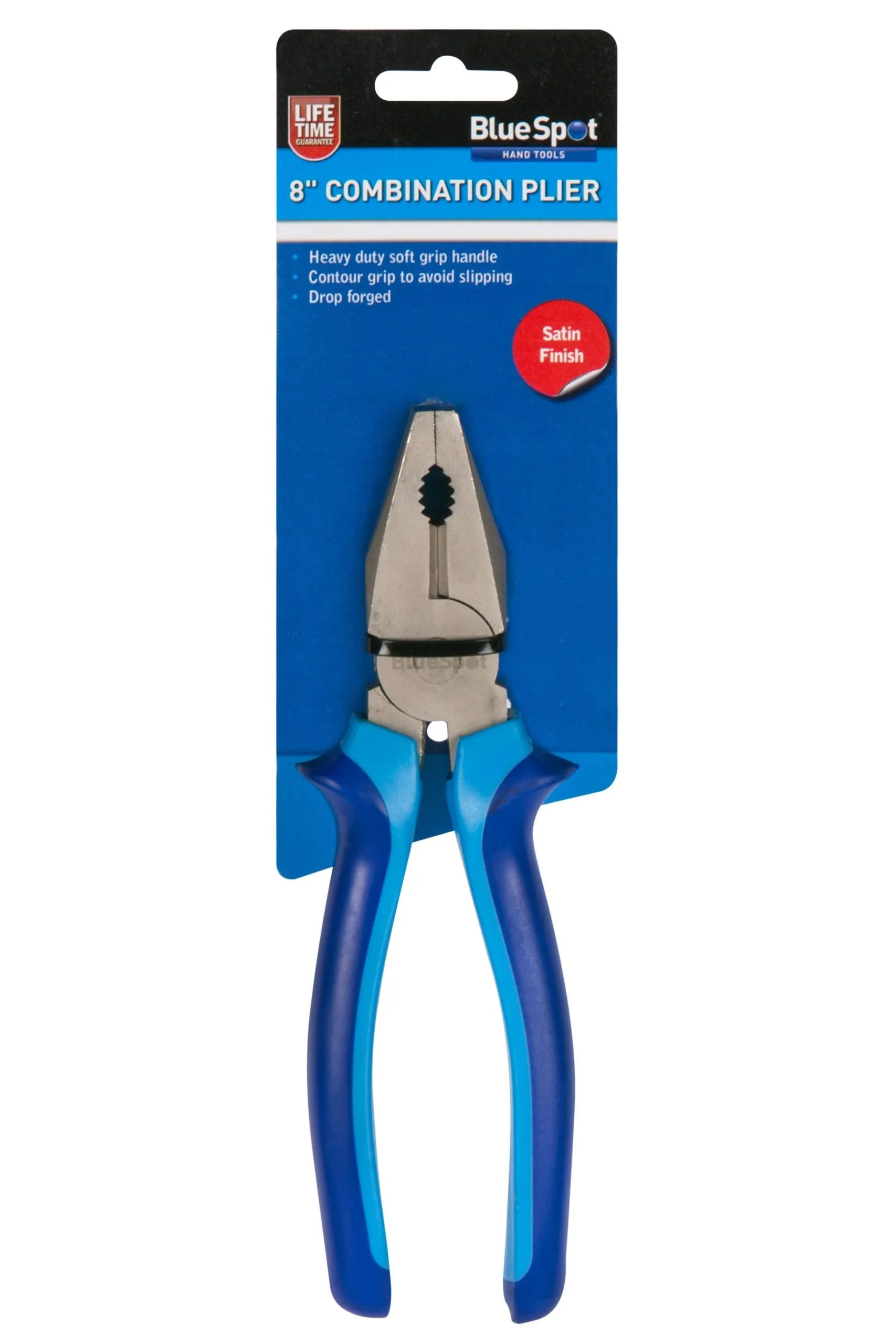 BLUE SPOT TOOLS 200MM (8") COMBINATION PLIER