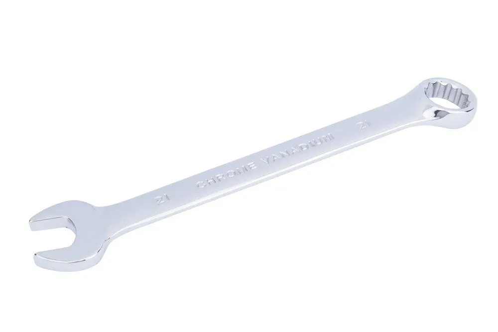 BLUE SPOT TOOLS 21MM FULLY POLISHED CHROME VANADIUM SPANNER