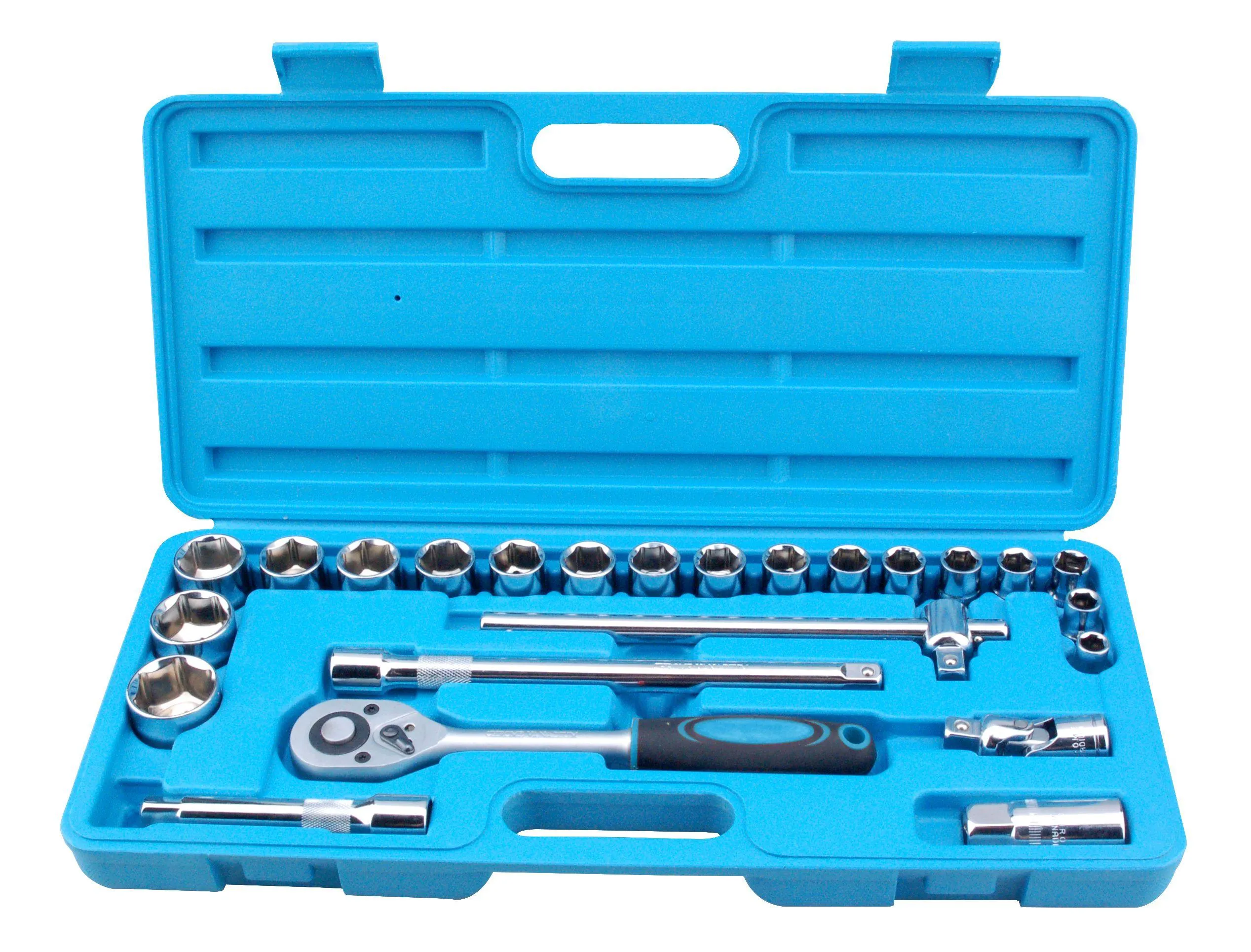 BLUE SPOT TOOLS 24 PCE 1/2" METRIC SOCKET SET (10-32MM)