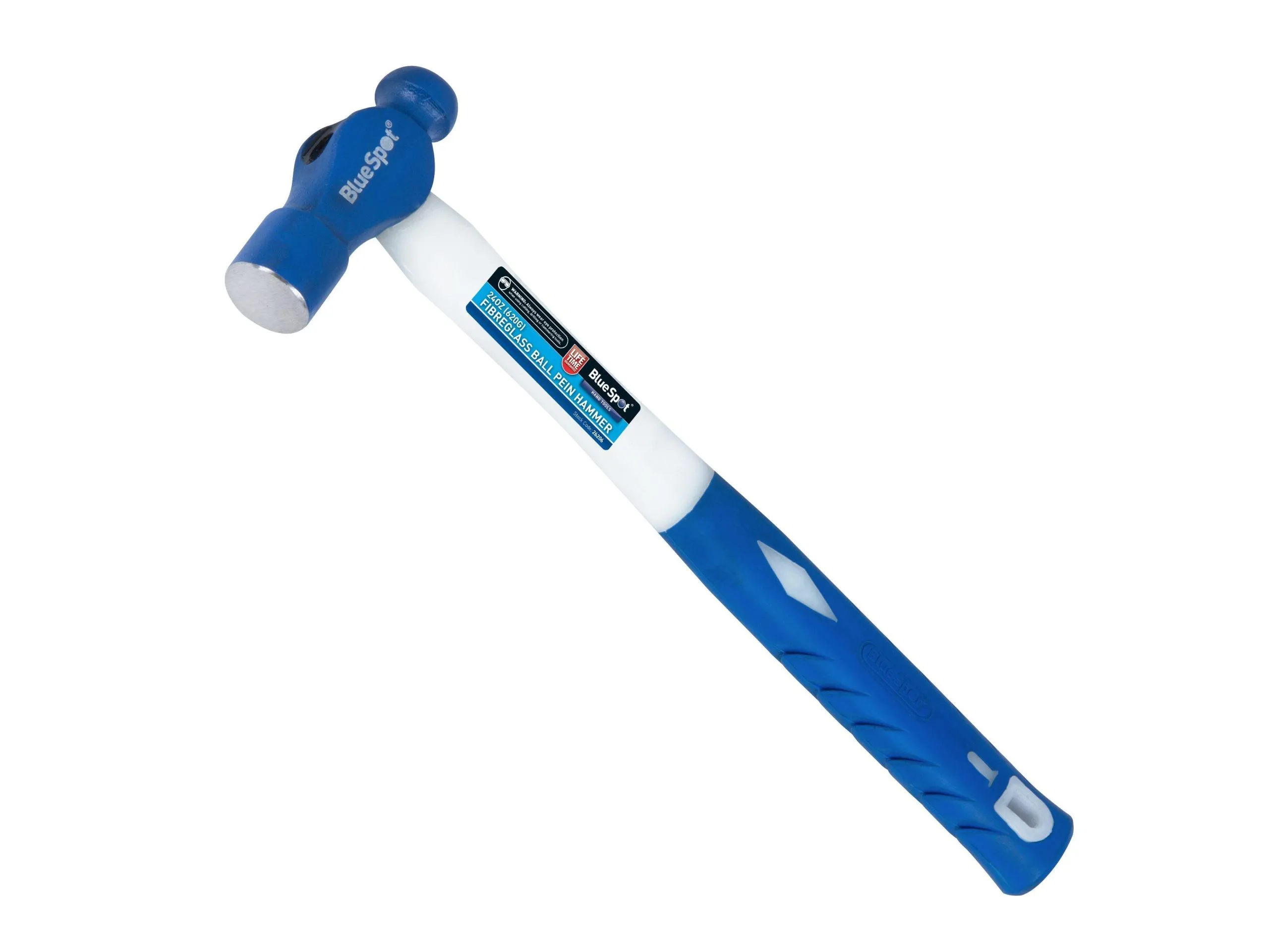 BLUE SPOT TOOLS 24OZ (620G) FIBREGLASS BALL PEIN HAMMER