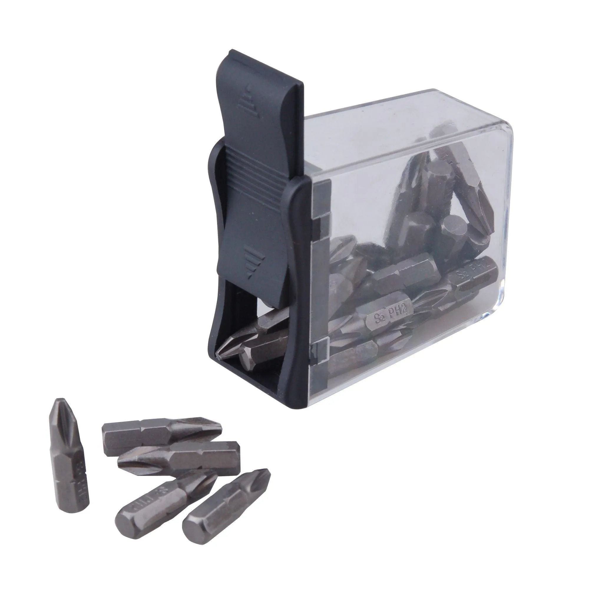 BLUE SPOT TOOLS 25 PCE PZ2 X 25MM IN DISPENSER