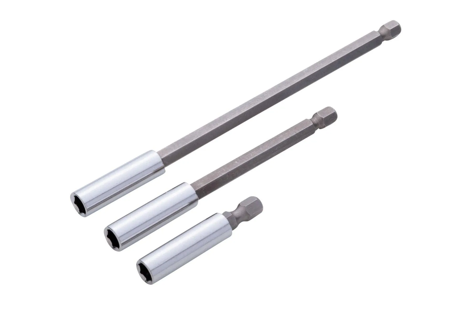 BLUE SPOT TOOLS 3 PCE 1/4" MAGNETIC BIT ADAPTOR SET