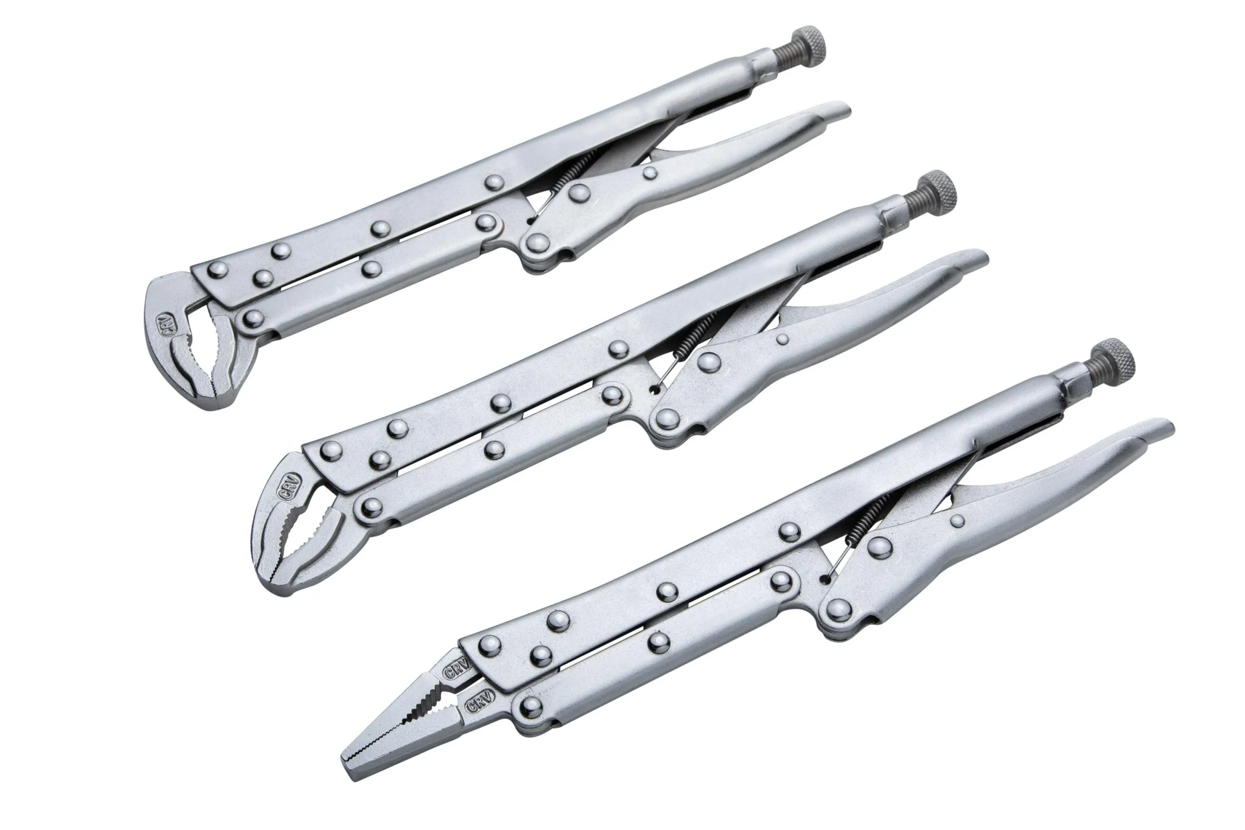 BLUE SPOT TOOLS 3 PCE 300MM (12") EXTRA LONG LOCKING GRIPS