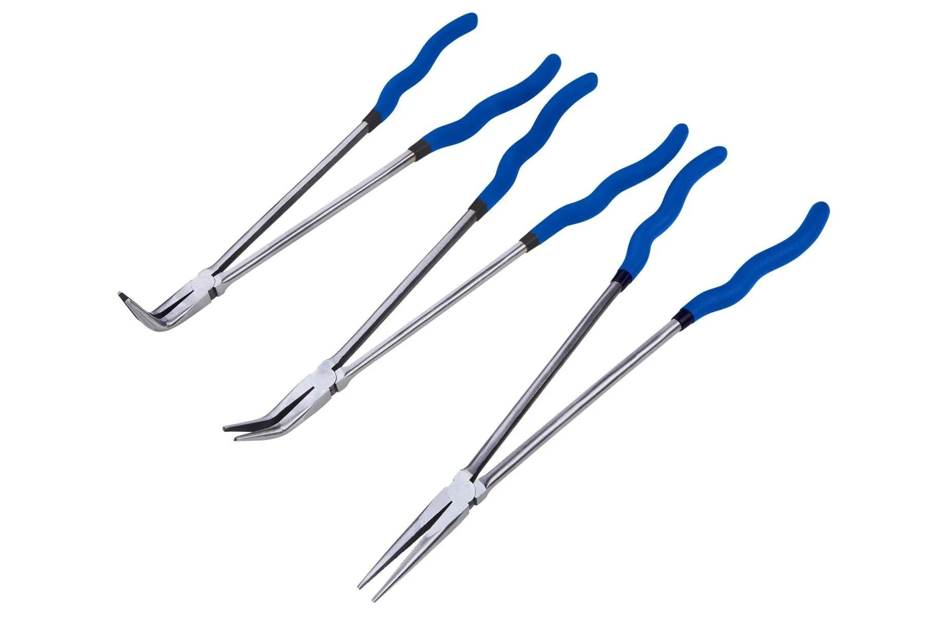 BLUE SPOT TOOLS 3 PCE 400MM (16") LONG NOSE PLIERS IN WALLET