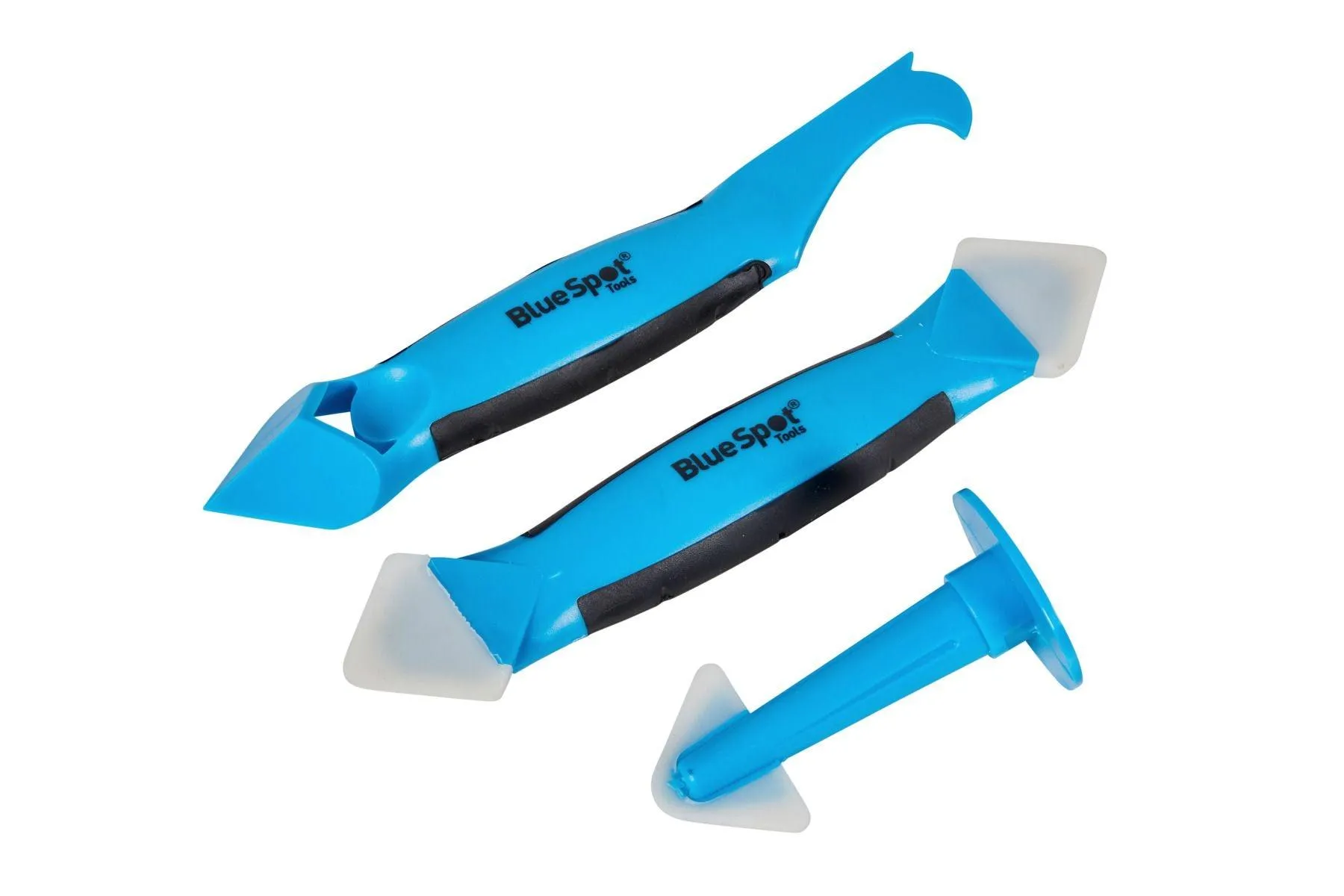 BLUE SPOT TOOLS 3 PCE SILICONE TROWEL AND SCRAPER SET
