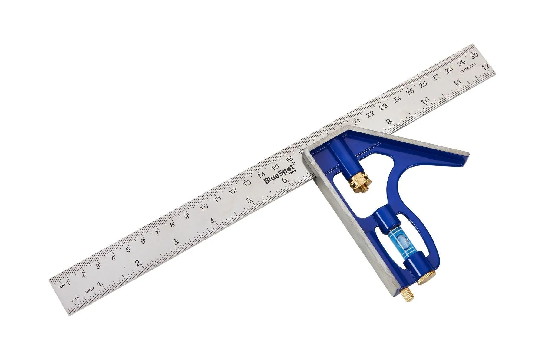 BLUE SPOT TOOLS 300MM (12") PROFESSIONAL COMBINATION SQUARE