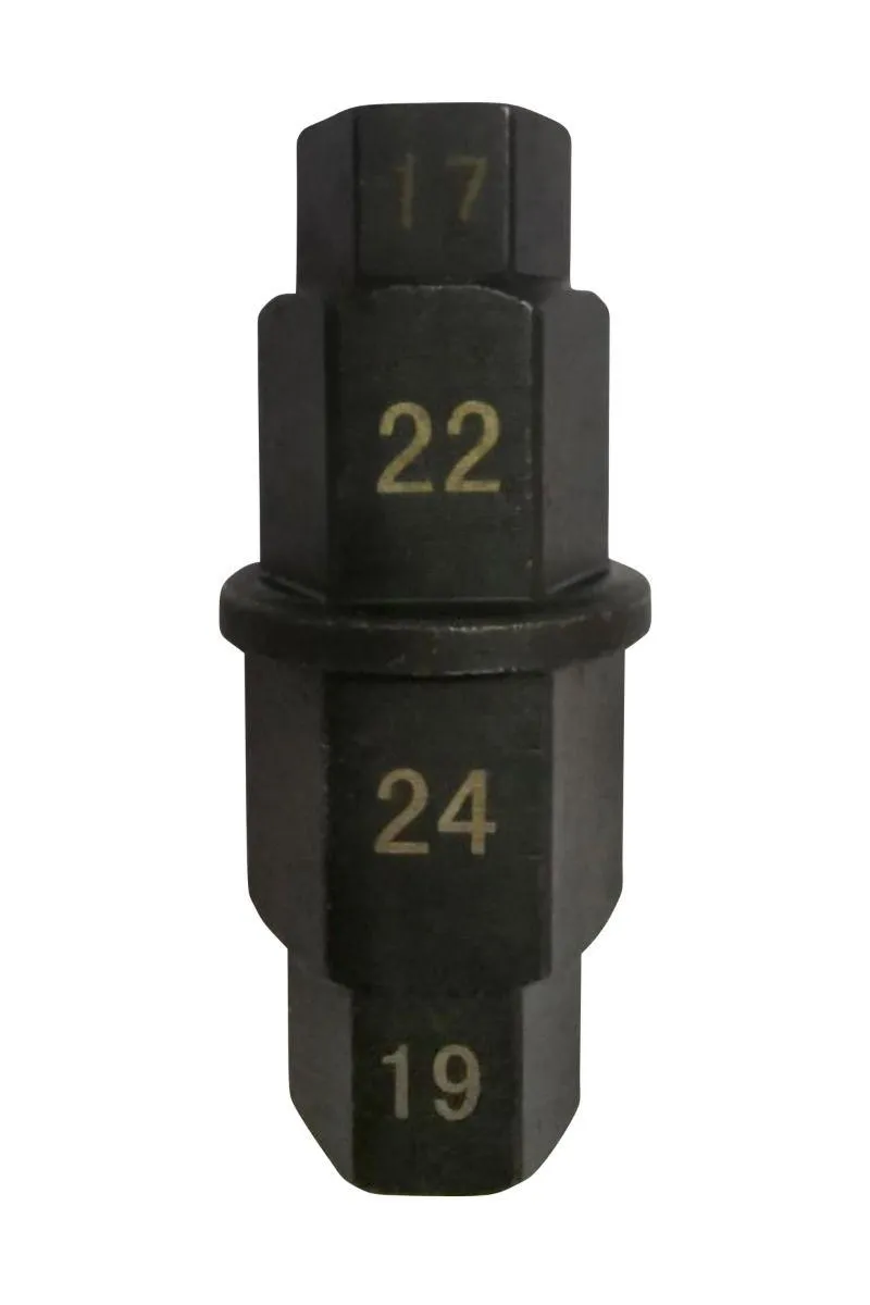 BLUE SPOT TOOLS 3/8" MOTORCYCLE SPINDLE TOOL (17, 19, 22 & 24MM)