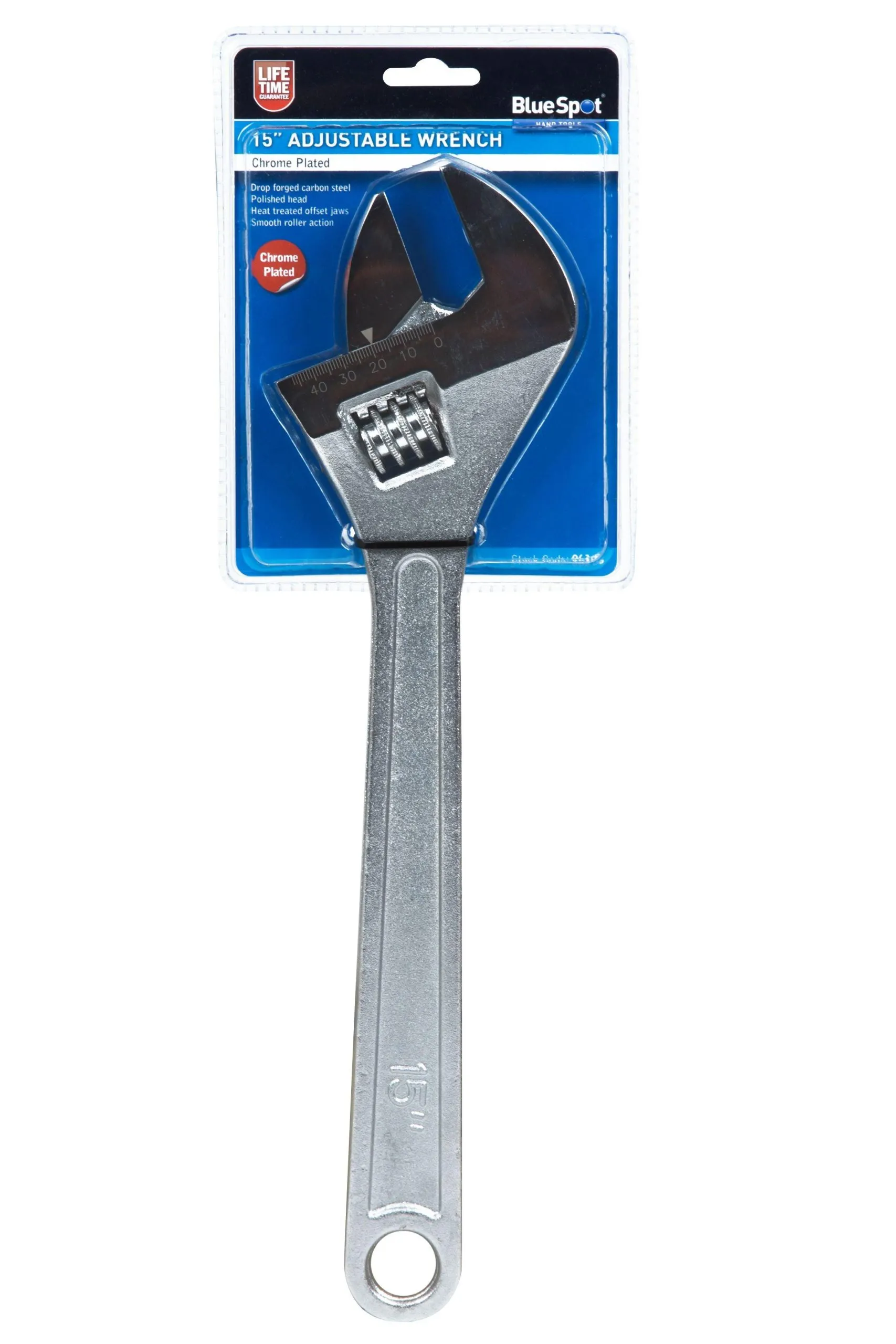 BLUE SPOT TOOLS 380MM (15") ADJUSTABLE WRENCH