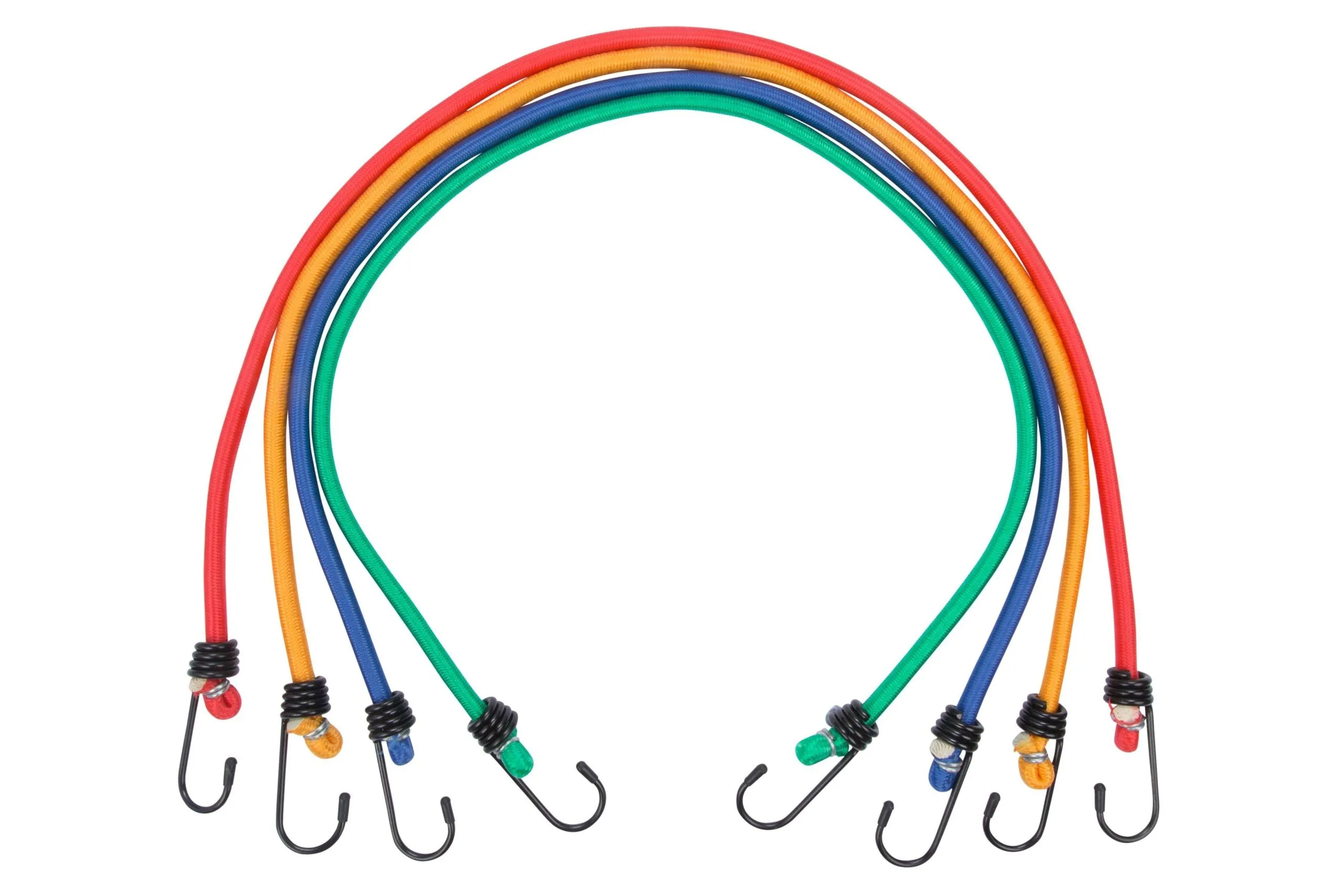 BLUE SPOT TOOLS 4 PCE 75CM BUNGEE CORDS