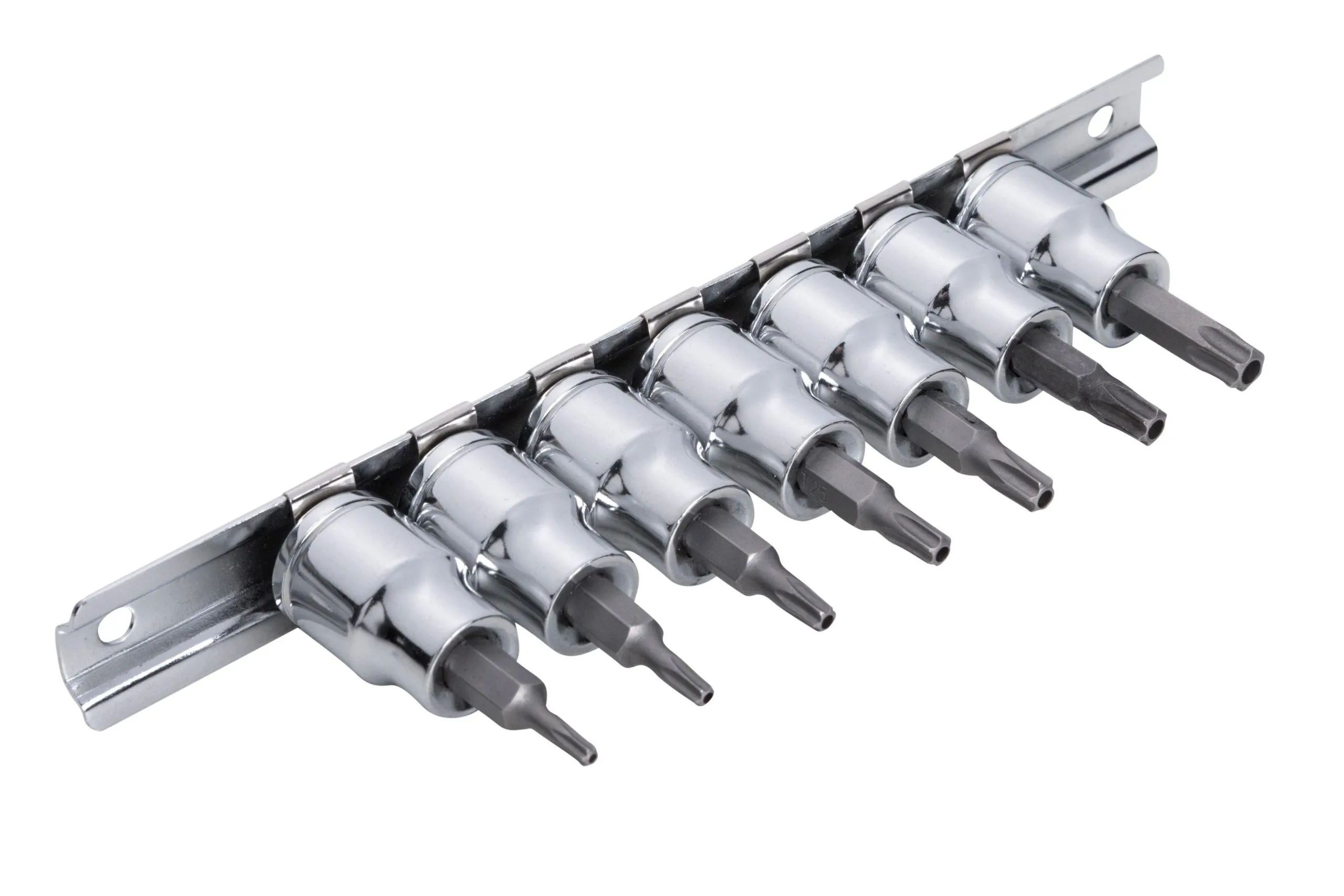 BLUE SPOT TOOLS 7 PCE 3/8" SECURITY TORX BIT SET (T10-T40)